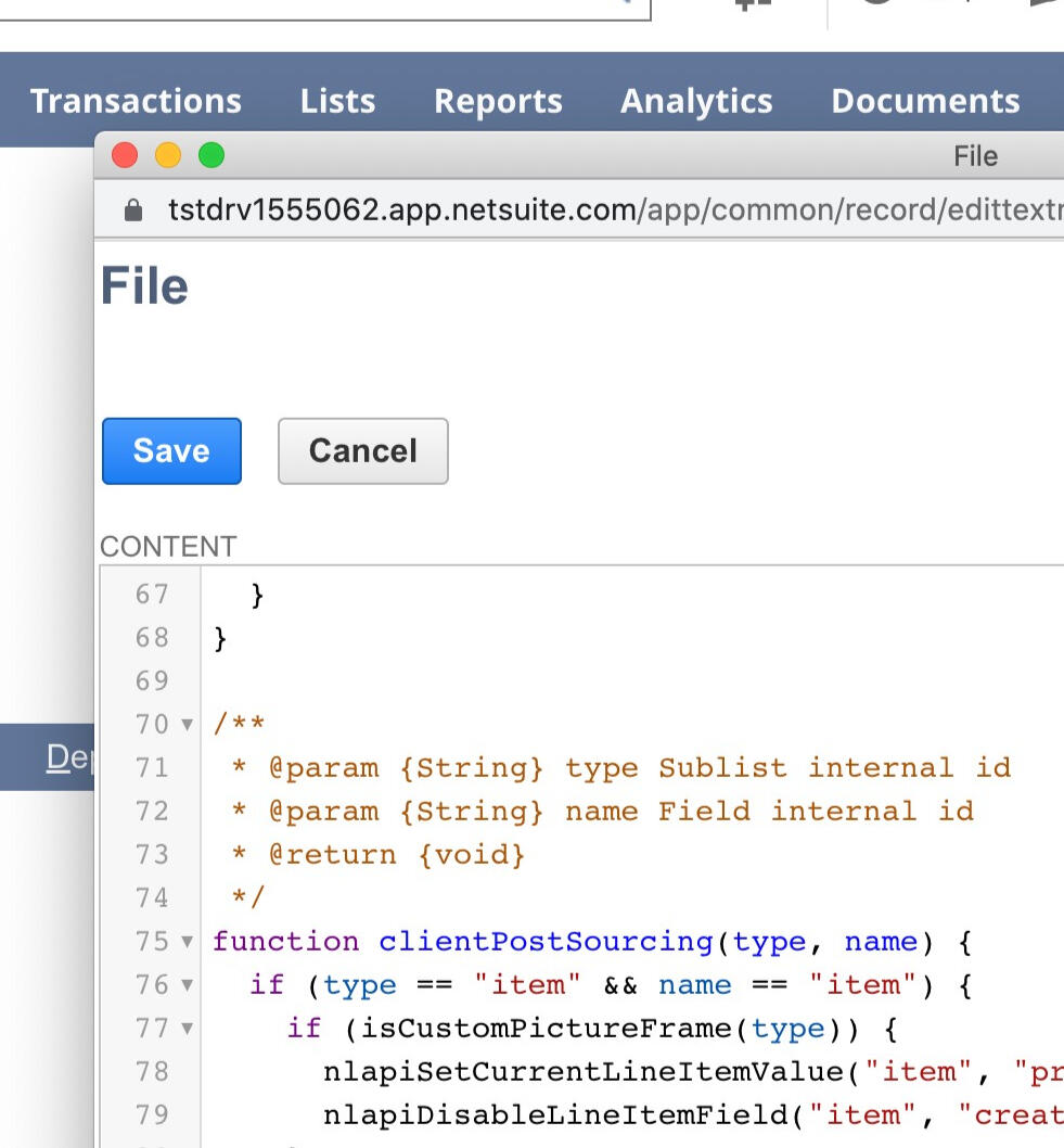 NetSuite Implementation